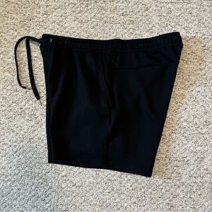 Men’s American Eagle Fleece Jogger Shorts | XL | Black